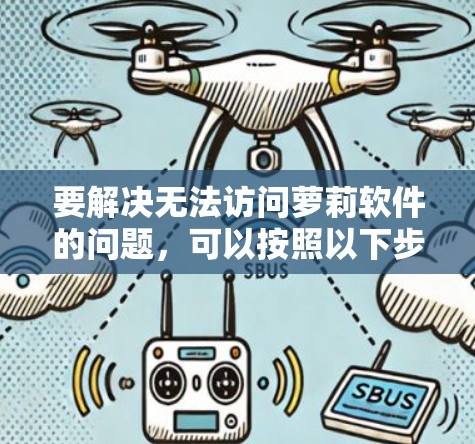 要解决无法访问萝莉软件的问题，可以按照以下步骤进行