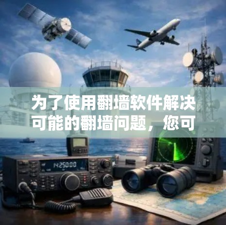 为了使用翻墙软件解决可能的翻墙问题，您可以按照以下步骤进行操作