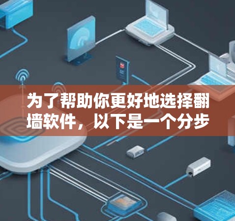为了帮助你更好地选择翻墙软件，以下是一个分步的指南，根据你的需求和情况来制定解决方案
