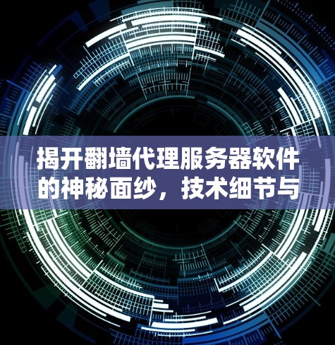 揭开翻墙代理服务器软件的神秘面纱，技术细节与实际应用解析