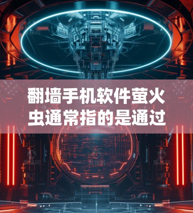 翻墙手机软件萤火虫通常指的是通过翻墙软件安装的手机应用，听起来像萤火虫一样，这类应用可能用于网络操作或下载。以下是一些可能的解释