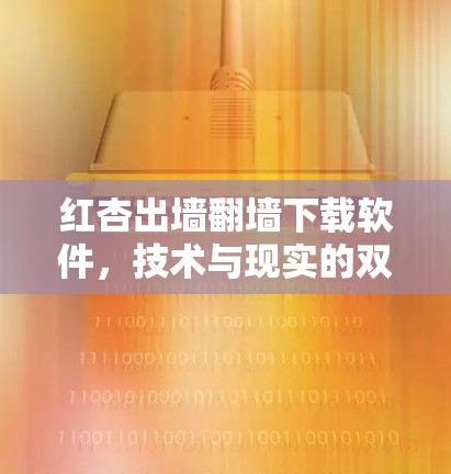红杏出墙翻墙下载软件，技术与现实的双重挑战