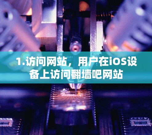 1.访问网站，用户在iOS设备上访问翻墙吧网站
