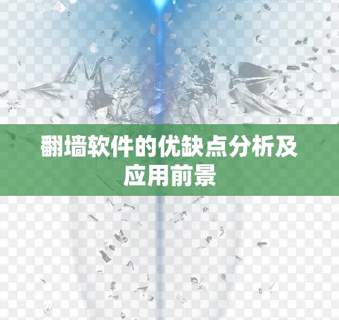 翻墙软件的优缺点分析及应用前景