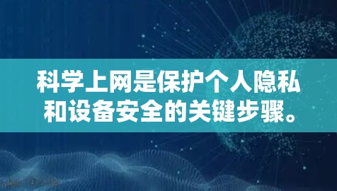 科学上网是保护个人隐私和设备安全的关键步骤。以下是一些科学上网的方法，帮助您更好地管理手机上网