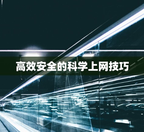 高效安全的科学上网技巧