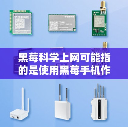 黑莓科学上网可能指的是使用黑莓手机作为科学计算器进行网络或数据处理。以下是关于黑莓手机的详细介绍