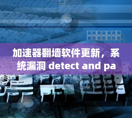 加速器翻墙软件更新，系统漏洞 detect and patch