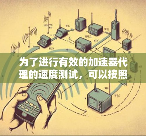 为了进行有效的加速器代理的速度测试，可以按照以下步骤进行