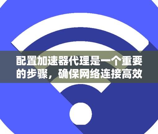 配置加速器代理是一个重要的步骤，确保网络连接高效。以下是详细的步骤指南