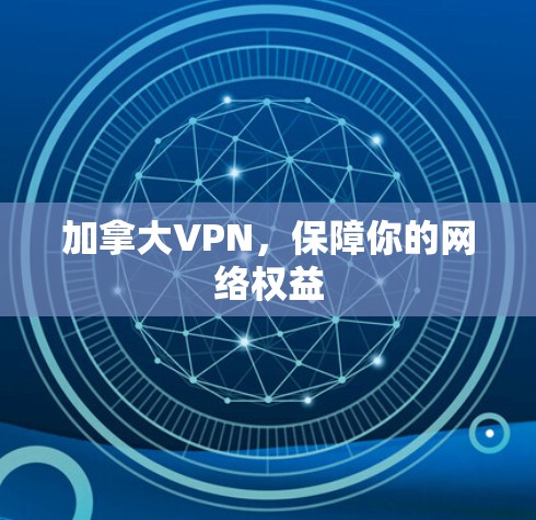 加拿大VPN，保障你的网络权益