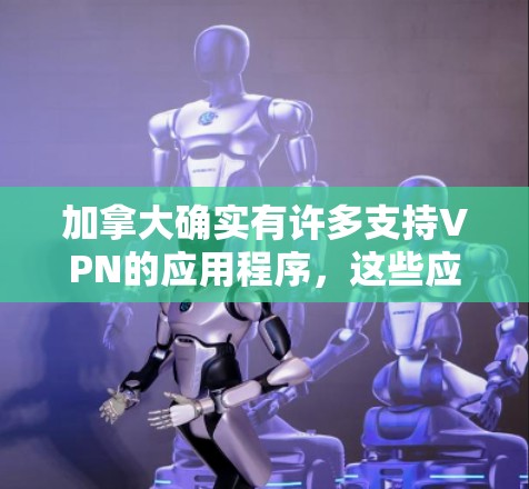 加拿大确实有许多支持VPN的应用程序，这些应用程序通常被称为VPN应用。以下是加拿大一些常用的VPN应用和工具，以及一些关键点