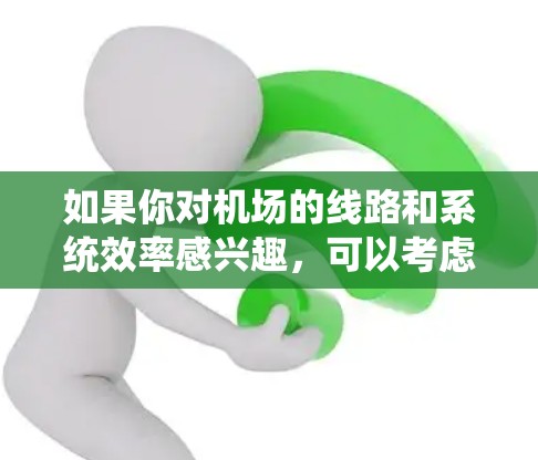 如果你对机场的线路和系统效率感兴趣，可以考虑以下几点来优化机场的交通系统