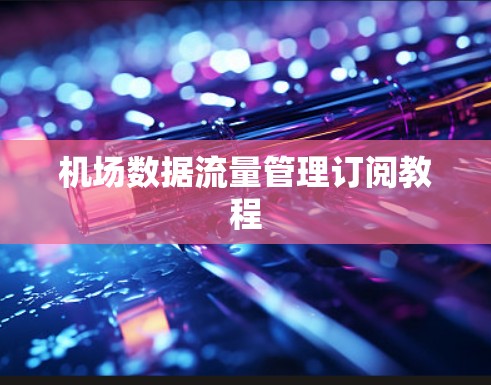 机场数据流量管理订阅教程