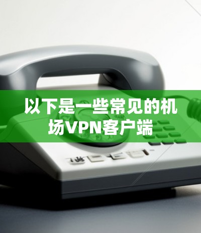 以下是一些常见的机场VPN客户端