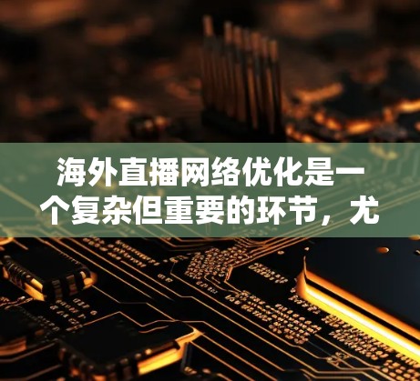 海外直播网络优化是一个复杂但重要的环节，尤其是在直播内容生产和平台运营方面。以下是一些关键点和优化策略，帮助您提升直播效果