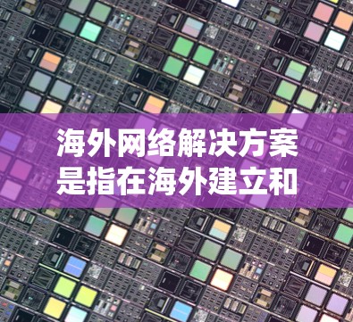 海外网络解决方案是指在海外建立和管理网络的系统和工具。以下是一些常见的海外网络解决方案，涵盖基础设施、数据传输、安全和优化等多个方面