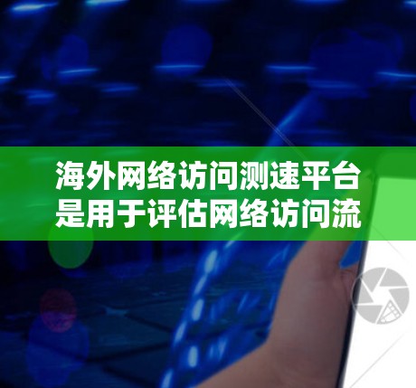 海外网络访问测速平台是用于评估网络访问流量的工具，广泛存在于网站和服务器上。以下是详细的步骤指南