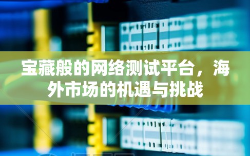 宝藏般的网络测试平台，海外市场的机遇与挑战