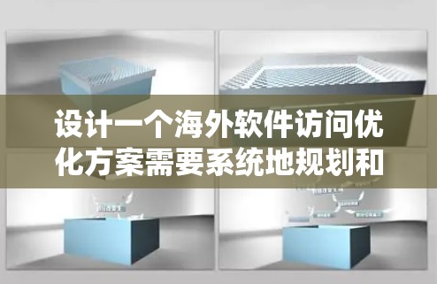 设计一个海外软件访问优化方案需要系统地规划和实施，覆盖访问控制、内容管理、访问日志、自动化测试和日志分析等多个环节。以下是一个详细且结构化的优化方案