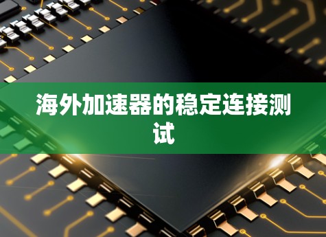 海外加速器的稳定连接测试