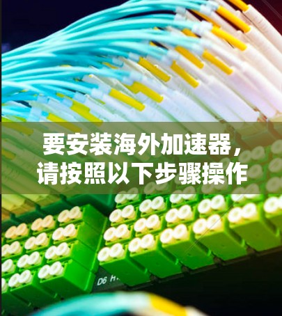 要安装海外加速器，请按照以下步骤操作