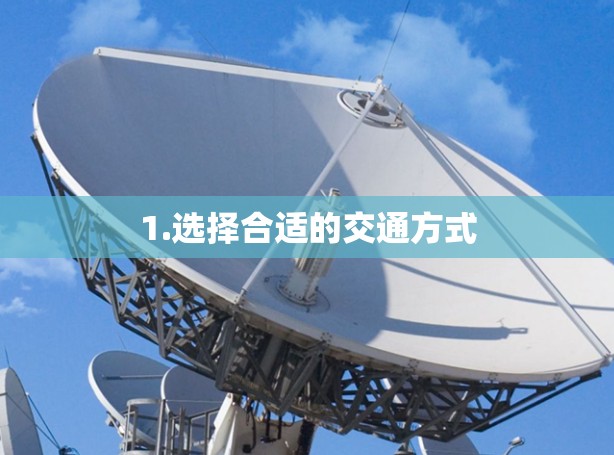 1.选择合适的交通方式