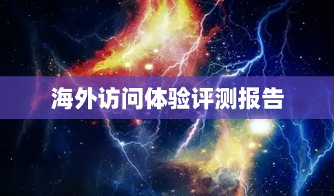 海外访问体验评测报告