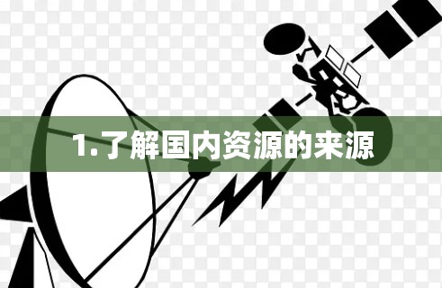 1.了解国内资源的来源