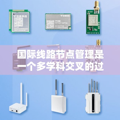 国际线路节点管理是一个多学科交叉的过程，涉及交通、物流、信息等多个领域。以下是对该领域的一些关键信息和建议