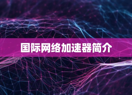 国际网络加速器简介