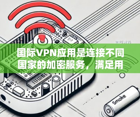 国际VPN应用是连接不同国家的加密服务，满足用户在全球范围内的即时通信、在线游戏、物流运输、视频会议、在线支付等领域的需求。以下是国际VPN应用的主要特点、优缺点、优缺点分析以及使用建议