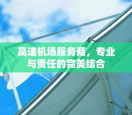 高速机场服务商，专业与责任的完美结合
