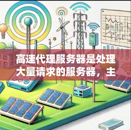 高速代理服务器是处理大量请求的服务器，主要应用于高并发和实时应用，如游戏、实时网络服务等。以下是对高速代理服务器的系统性介绍