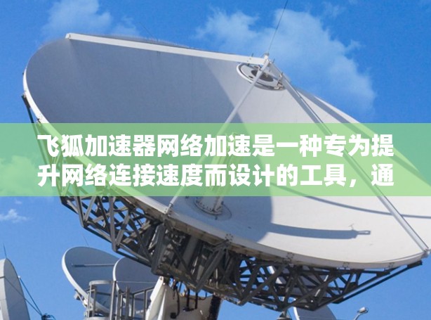 飞狐加速器网络加速是一种专为提升网络连接速度而设计的工具，通常适用于下载和文件上传等需要高速连接的场景。以下是关于飞狐加速器网络加速的详细指南