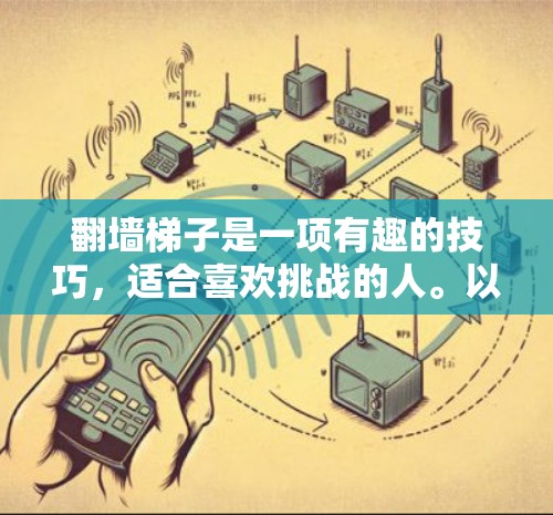 翻墙梯子是一项有趣的技巧，适合喜欢挑战的人。以下是一些建议，帮助您更好地使用翻墙梯子