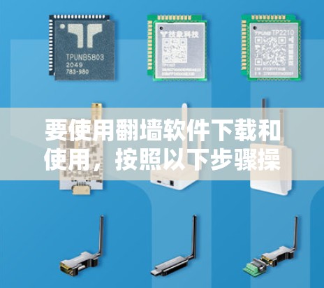 要使用翻墙软件下载和使用，按照以下步骤操作