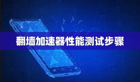 翻墙加速器性能测试步骤