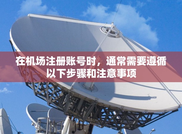 在机场注册账号时，通常需要遵循以下步骤和注意事项