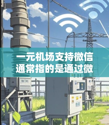 一元机场支持微信通常指的是通过微信平台实现机场服务或功能，例如