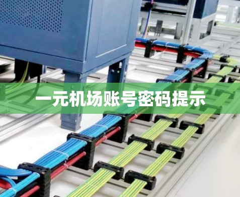 一元机场账号密码提示