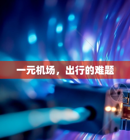 一元机场，出行的难题