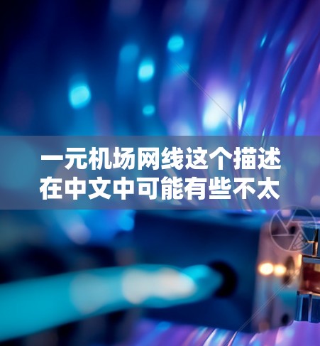 一元机场网线这个描述在中文中可能有些不太常见，但可以理解为一种特定的网络基础设施，主要用于机场的网络服务。这种网络线可能具有以下特点