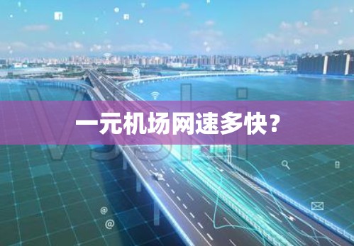 一元机场网速多快？