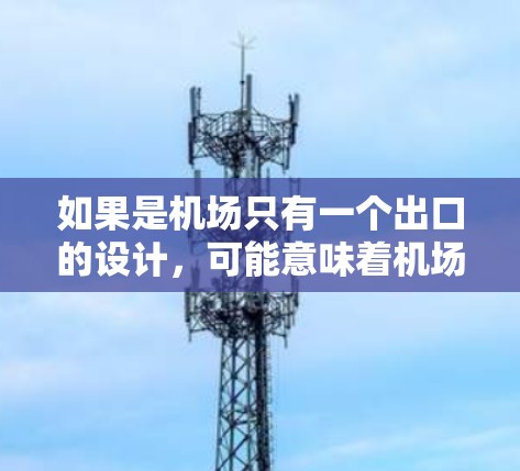 如果是机场只有一个出口的设计，可能意味着机场设计在交通上更加集中，或者在维修或应急情况下更安全。但从游客的角度来看，这种设计可能会吸引更多的游客，因为游客只需要进入机场一次即可到达主要区域