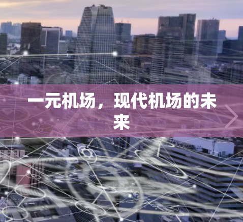 一元机场，现代机场的未来