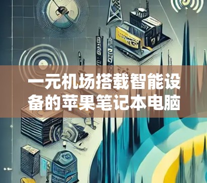 一元机场搭载智能设备的苹果笔记本电脑