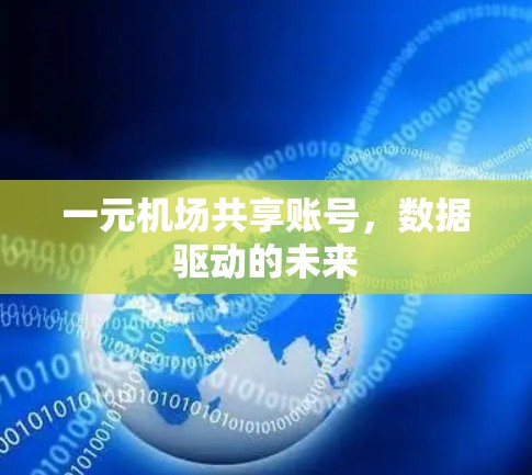 一元机场共享账号，数据驱动的未来