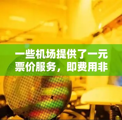 一些机场提供了一元票价服务，即费用非常低，可能只有1元或更少。以下是几个提供一元票价的机场