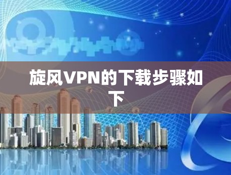 旋风VPN的下载步骤如下